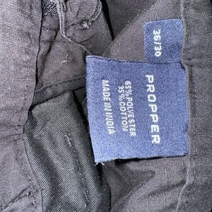 Black utility Cargos